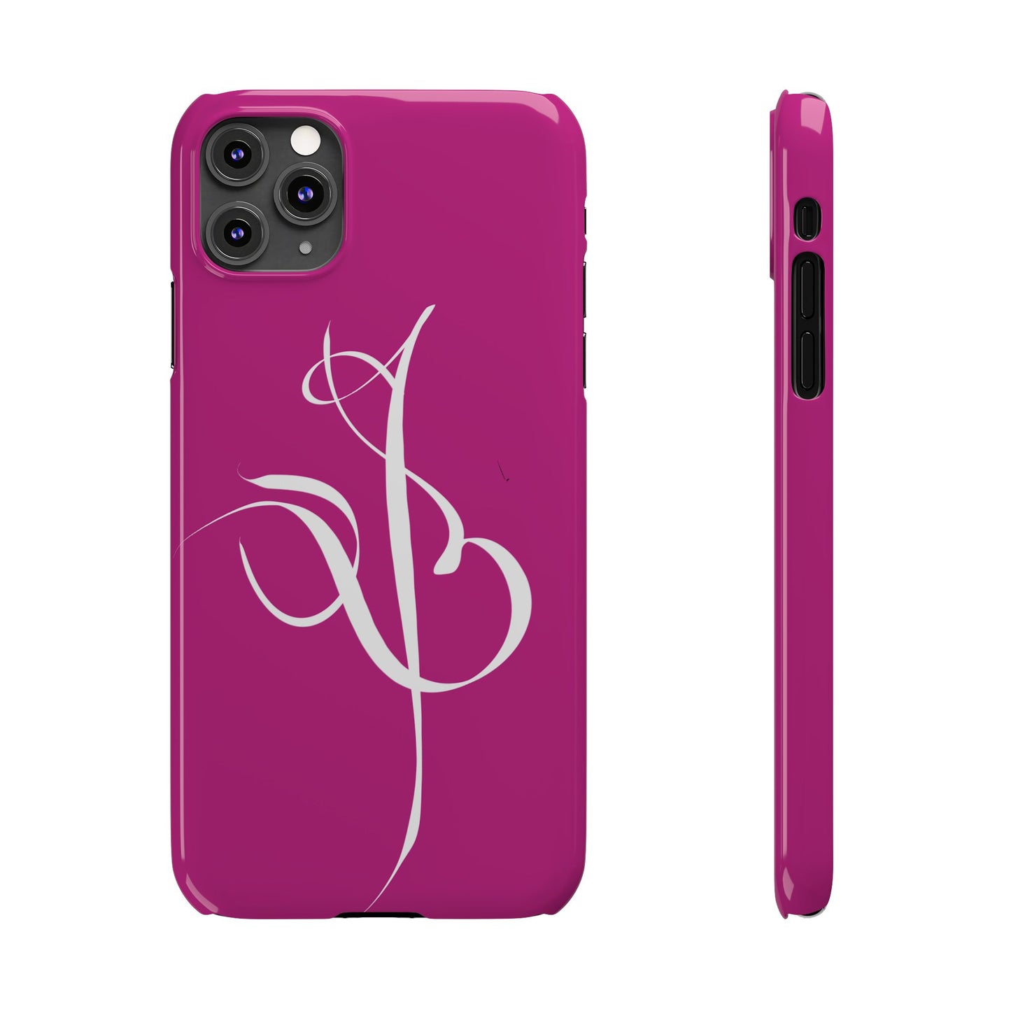 Modern Calligraphy Slim Phone Case -Eshgh (LOVE)