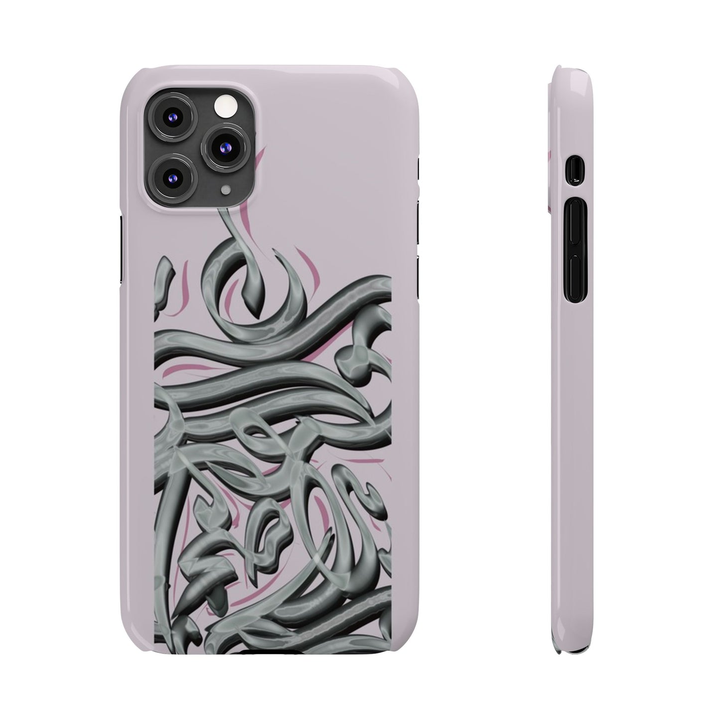 Modern Art  Slim Phone Case -LOVE,