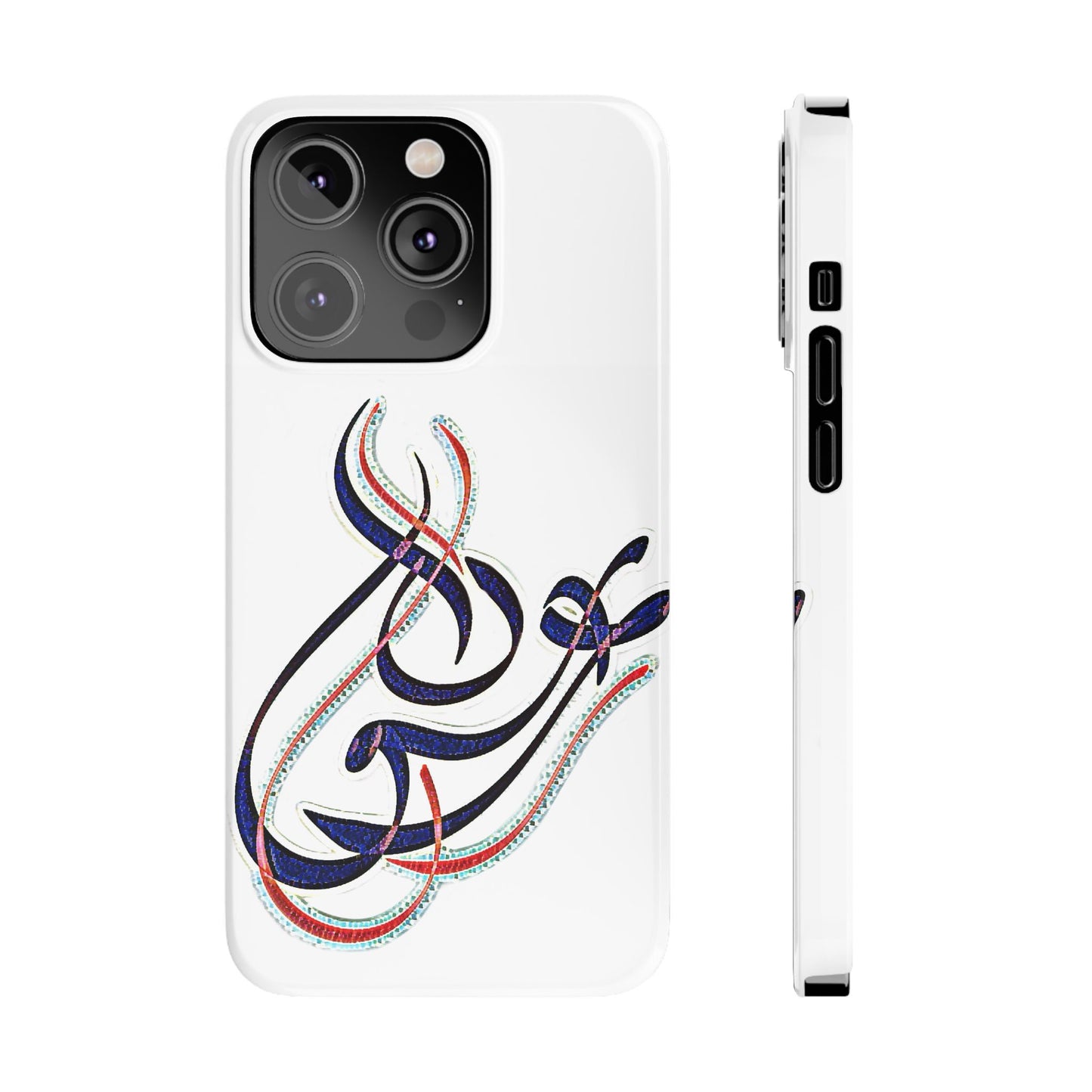 Modern Art  Slim Phone Case - Eshgh (Love)
