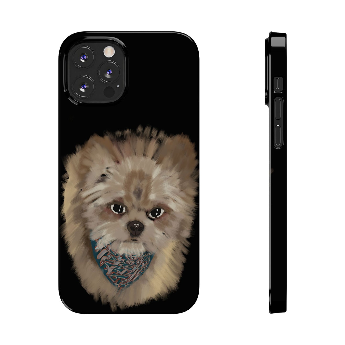 Copy of Copy of Copy of Copy of ' Modern Art  Slim Phone Case -LOVE I-