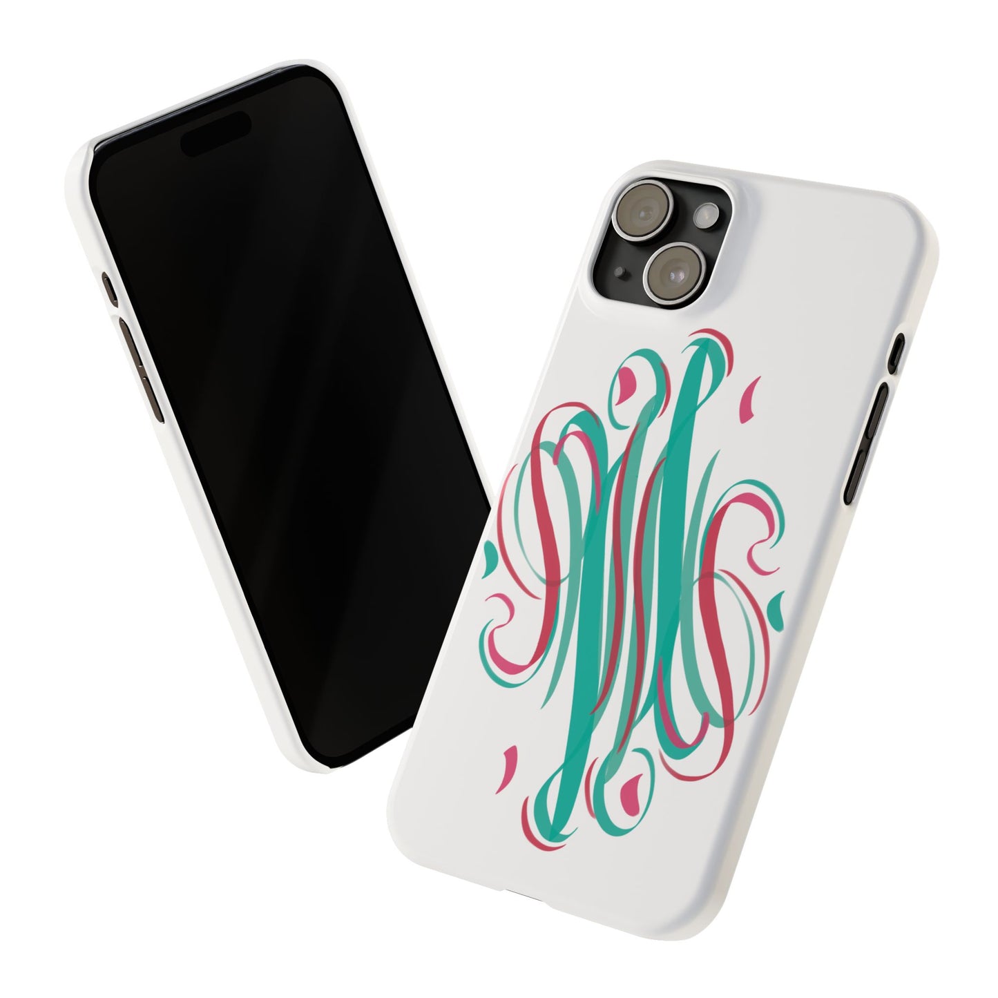 Spring inspired Modern Art  Slim Phone Case -,