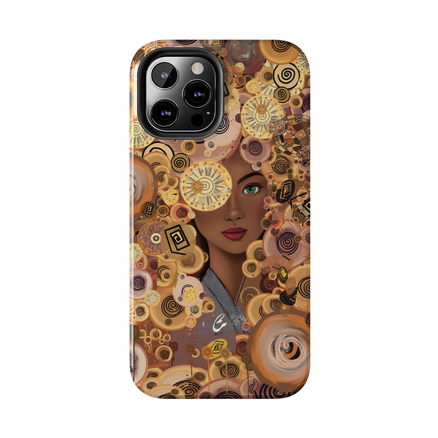 Phone Case - Persian Art Inspired Beautiful Girl Design