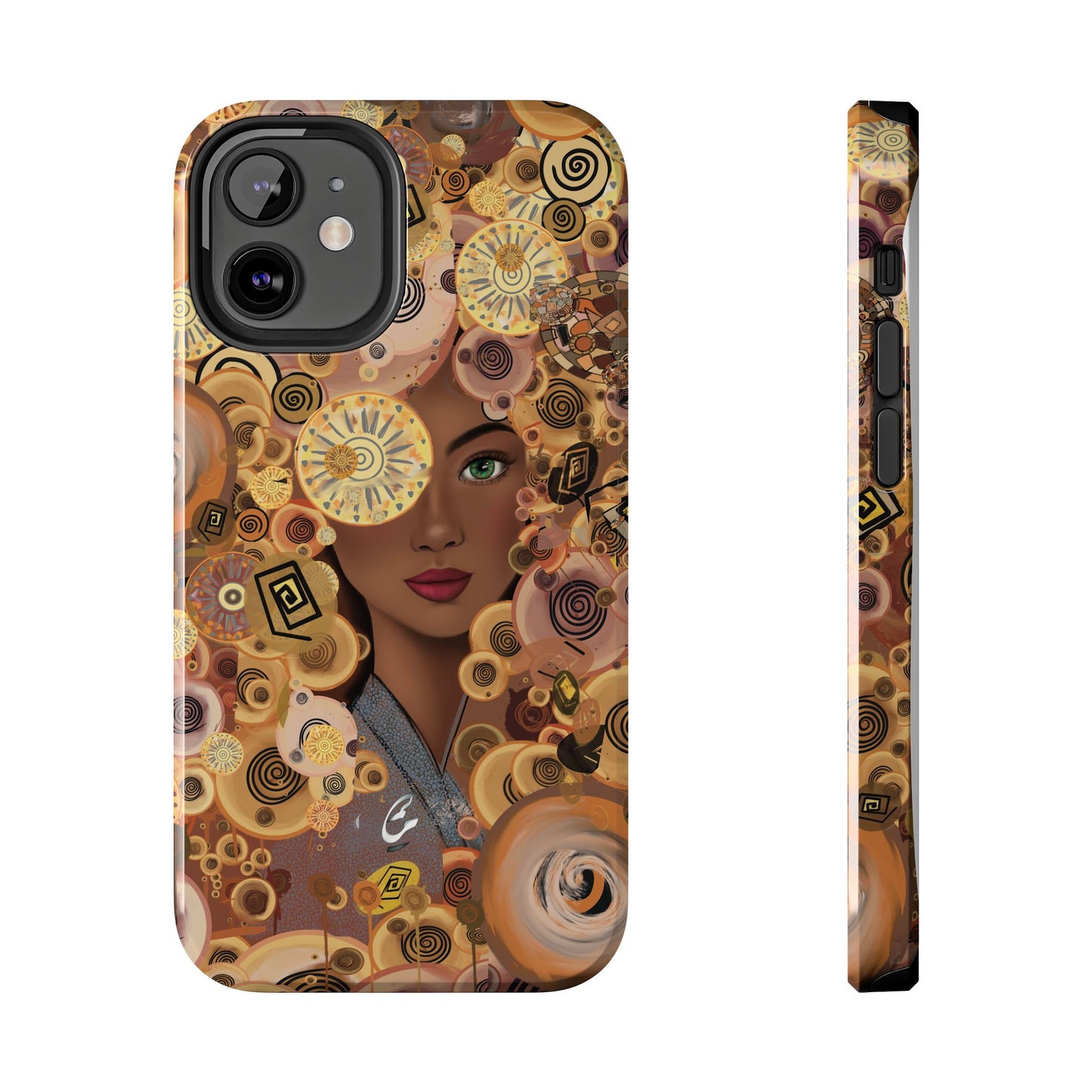 Phone Case - Persian Art Inspired Beautiful Girl Design