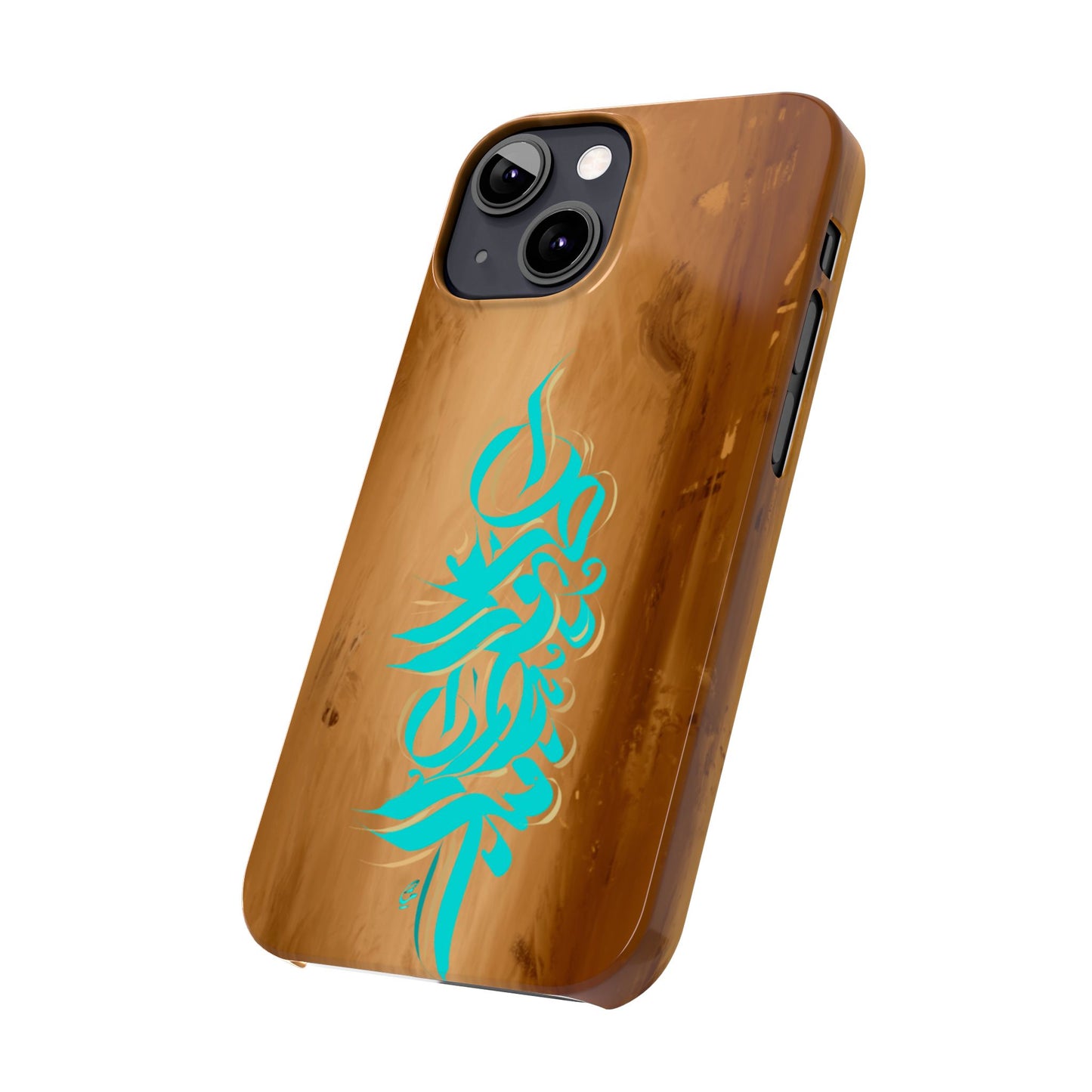Modern Art  Slim Phone Case -LOVE