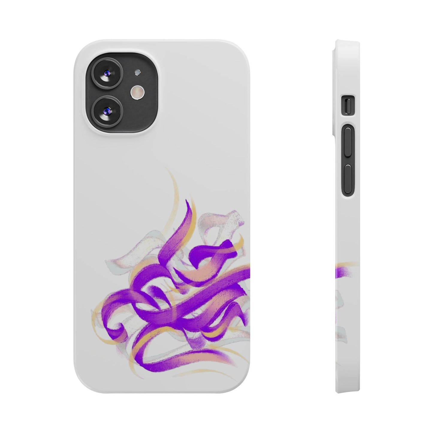 Copy of ' Modern Art  Slim Phone Case-Lily