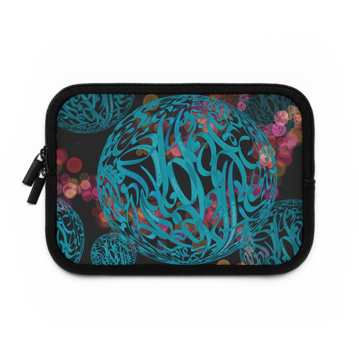 Laptop Sleeve -Modern Digital Calligraphy Art Design